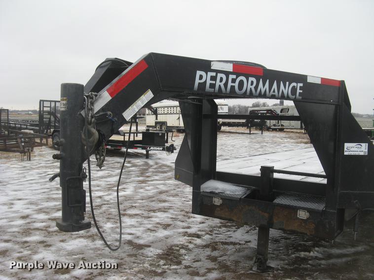 image for item DC2343 2013 Parker Performance flatbed trailer
