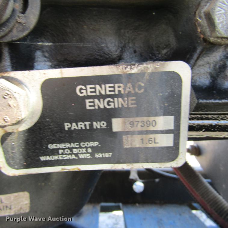 image for item DD2743 1998 Generac 00753-4 generator