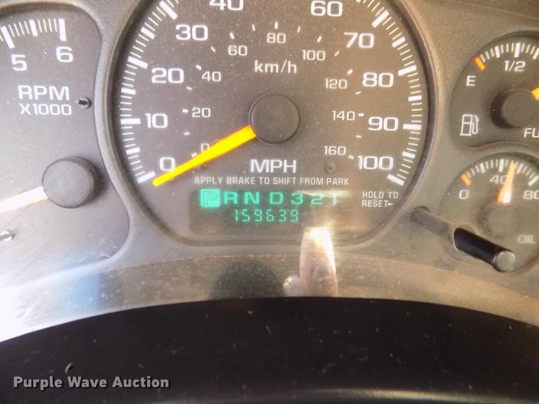 image for item DD2883 1999 Chevrolet Silverado 1500 Ext. Cab pickup truck