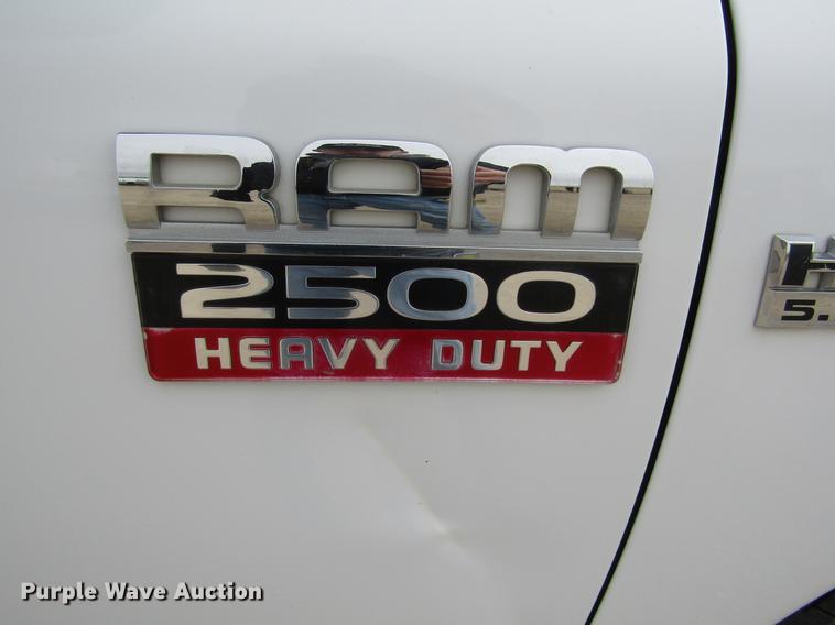 image for item DE6603 2008 Dodge Ram 2500HD Quad Cab pickup truck