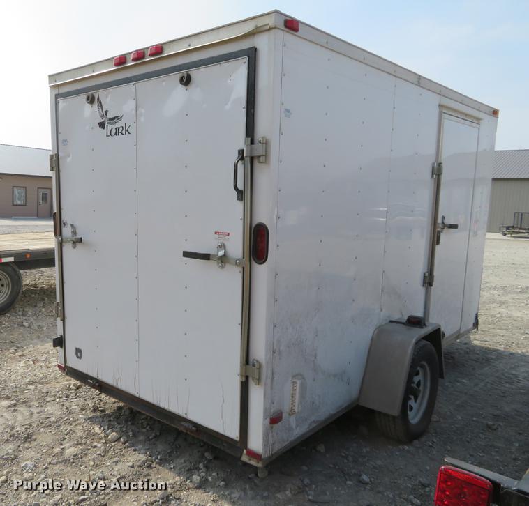 image for item DF9883 2015 Lark United enclosed cargo trailer