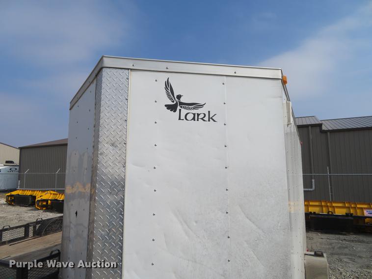 image for item DF9883 2015 Lark United enclosed cargo trailer