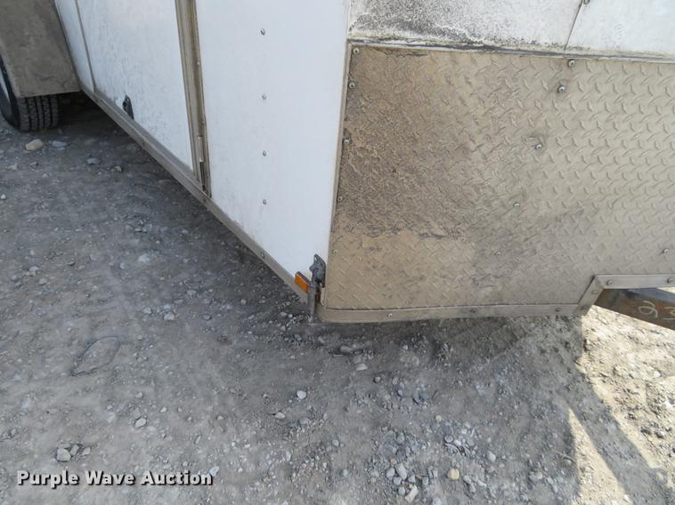 image for item DF9883 2015 Lark United enclosed cargo trailer