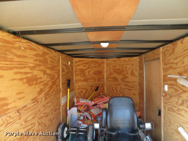 image for item DF9883 2015 Lark United enclosed cargo trailer