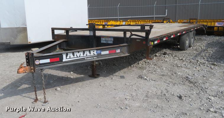 image for item DF9884 2016 Lamar equipment trailer
