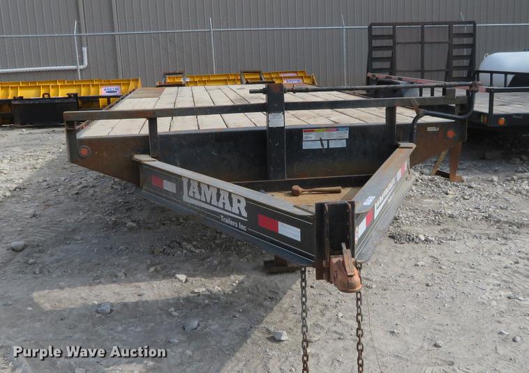 image for item DF9884 2016 Lamar equipment trailer