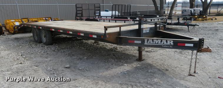 image for item DF9884 2016 Lamar equipment trailer