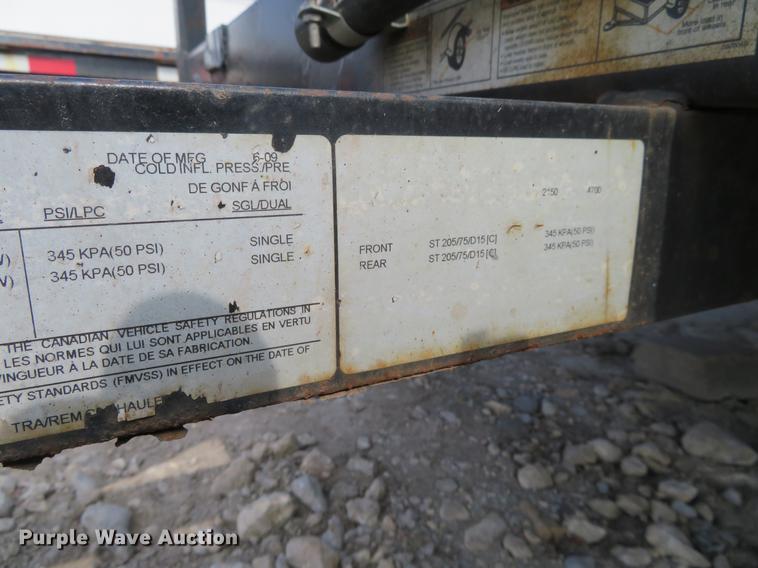 image for item DF9885 2009 Load Trail utility trailer