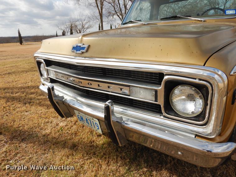 image for item DK9910 1970 Chevrolet C10 pickup truck