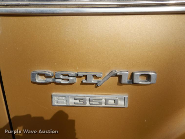 image for item DK9910 1970 Chevrolet C10 pickup truck