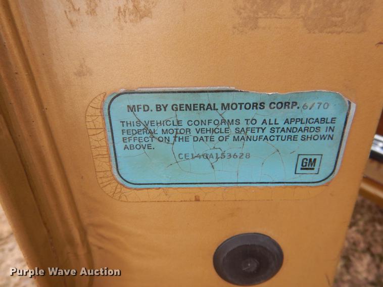 image for item DK9910 1970 Chevrolet C10 pickup truck