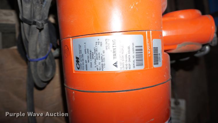 image for item DN9303 CM RT hoist