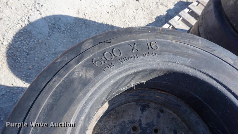 image for item DN9309 (8) 6.00 x 16 tires
