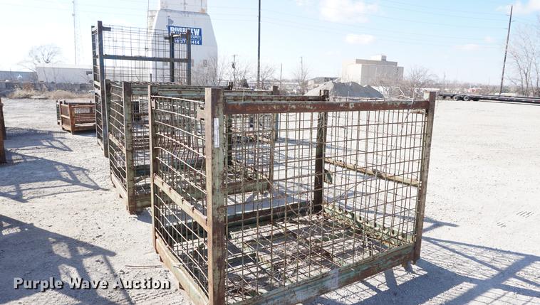 image for item DN9314 (9) steel crates