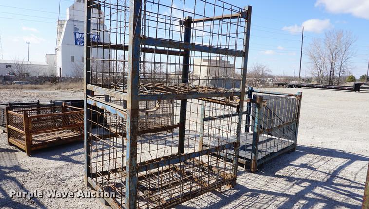 image for item DN9314 (9) steel crates