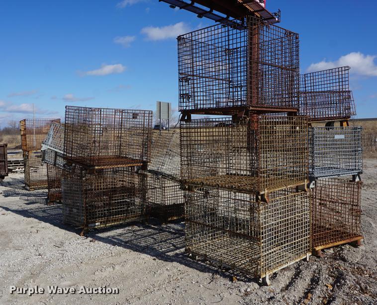 image for item DN9314 (9) steel crates