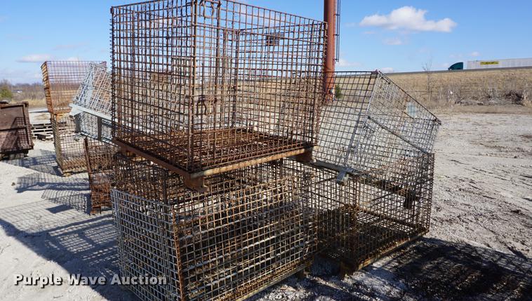 image for item DN9314 (9) steel crates