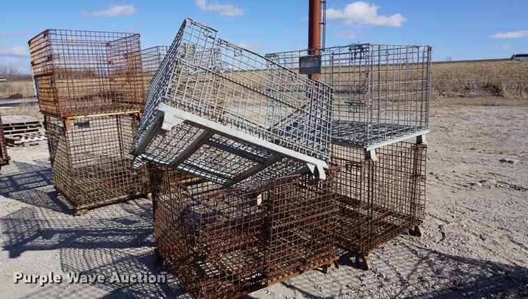 image for item DN9314 (9) steel crates