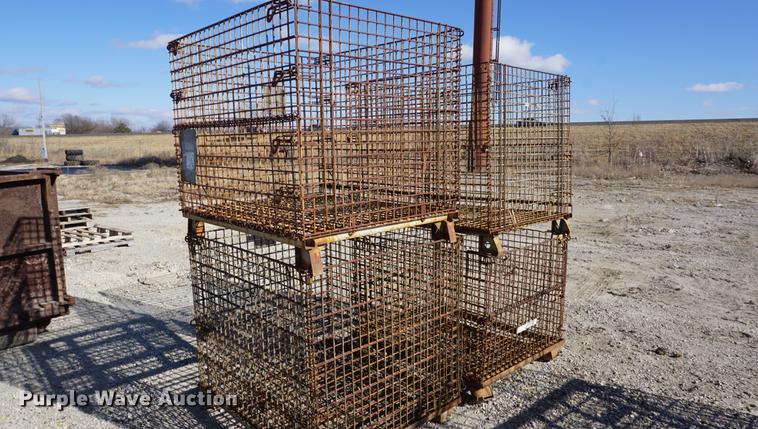 image for item DN9314 (9) steel crates