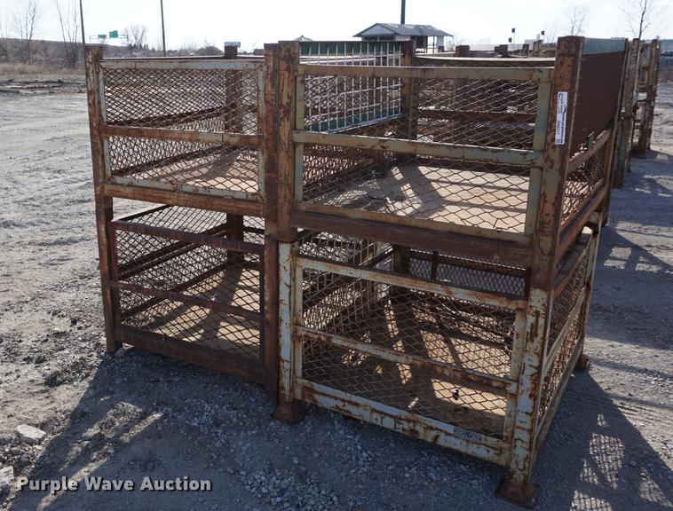 image for item DN9317 (14) steel crates