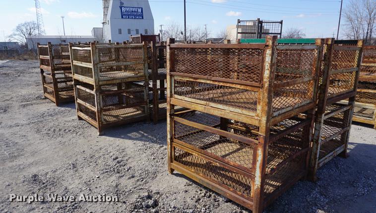 image for item DN9317 (14) steel crates