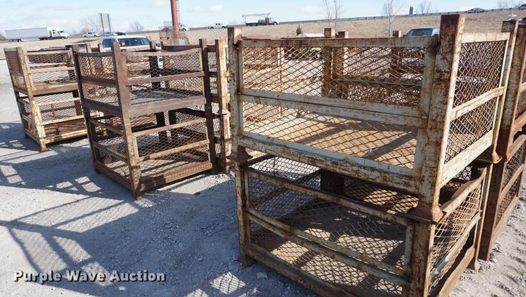 image for item DN9317 (14) steel crates