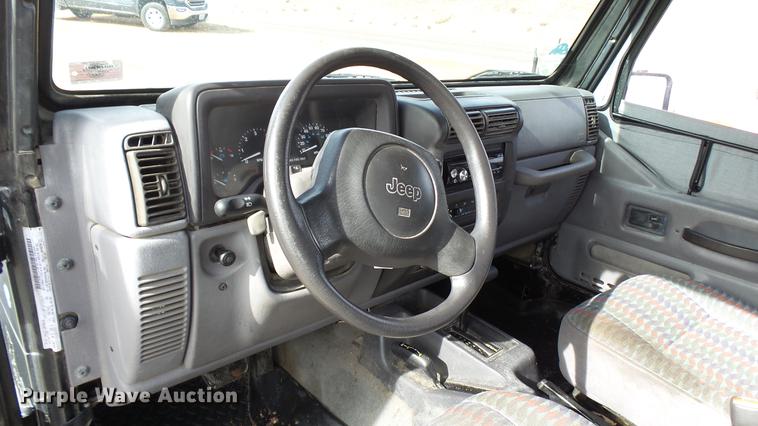 image for item DP9579 1997 Jeep Wrangler SUV