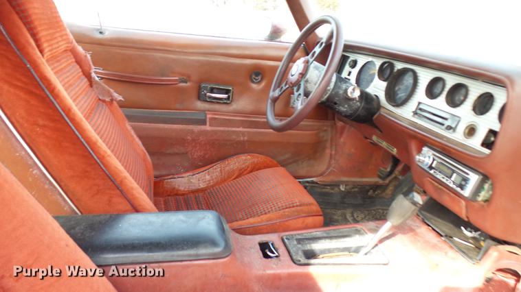 image for item DP9580 1976 Pontiac Trans Am