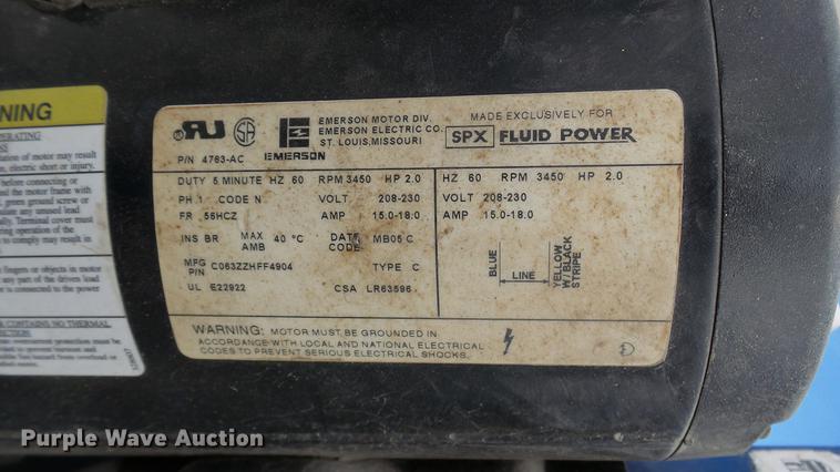 image for item DP9582 2005 Bend Pac HD12LSXEB four post lift