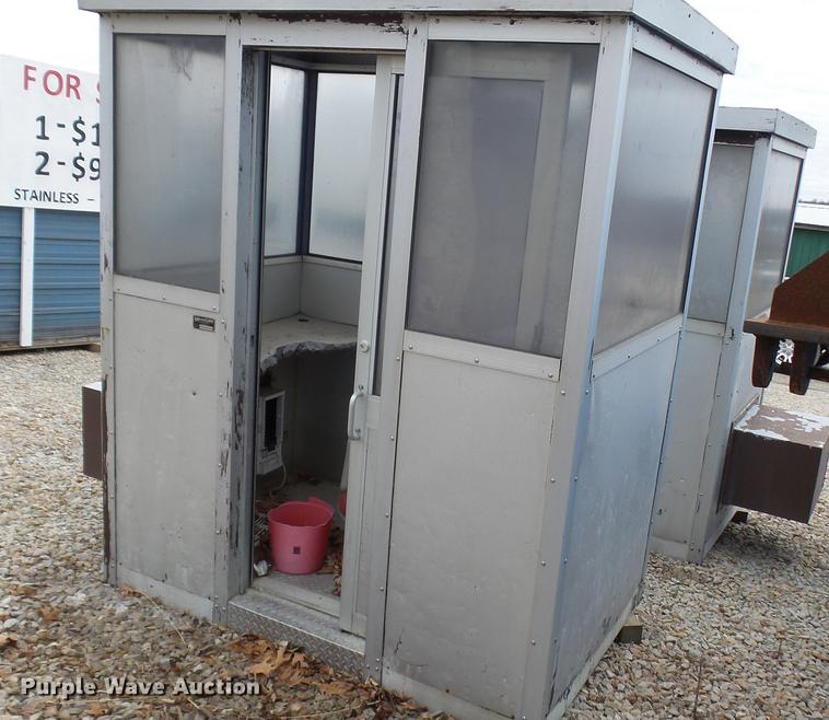 image for item DP9586 (2) Porta-King Building Systems guard shacks