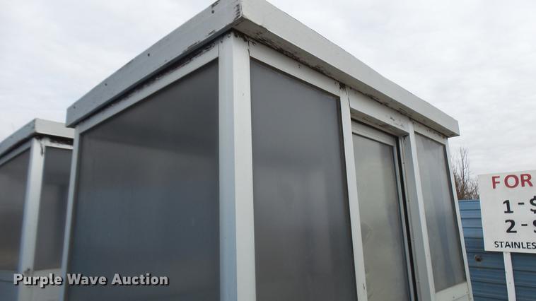 image for item DP9586 (2) Porta-King Building Systems guard shacks