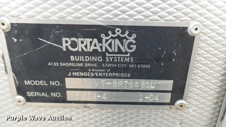image for item DP9586 (2) Porta-King Building Systems guard shacks
