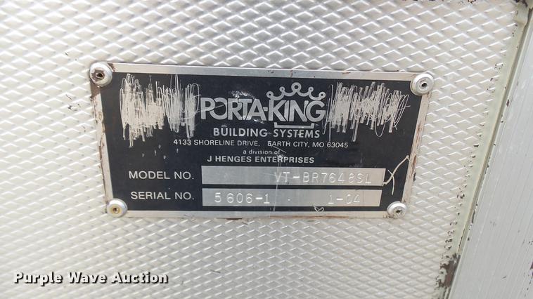 image for item DP9586 (2) Porta-King Building Systems guard shacks