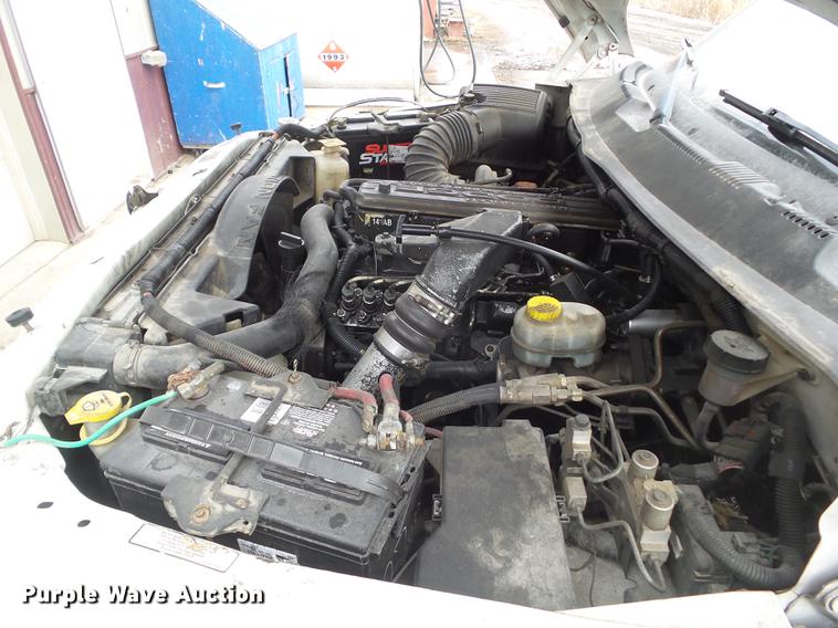 image for item DZ9214 1998 Dodge Ram 3500 flatbed pickup truck