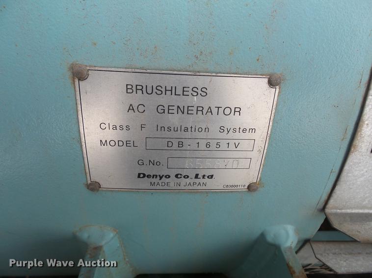 image for item EA9687 Whisperwatt DB-1651V generator