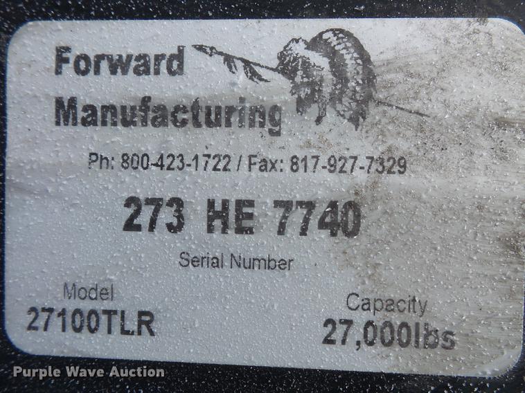 image for item EA9716 Forward Mfg. 27100TLR truck hoist