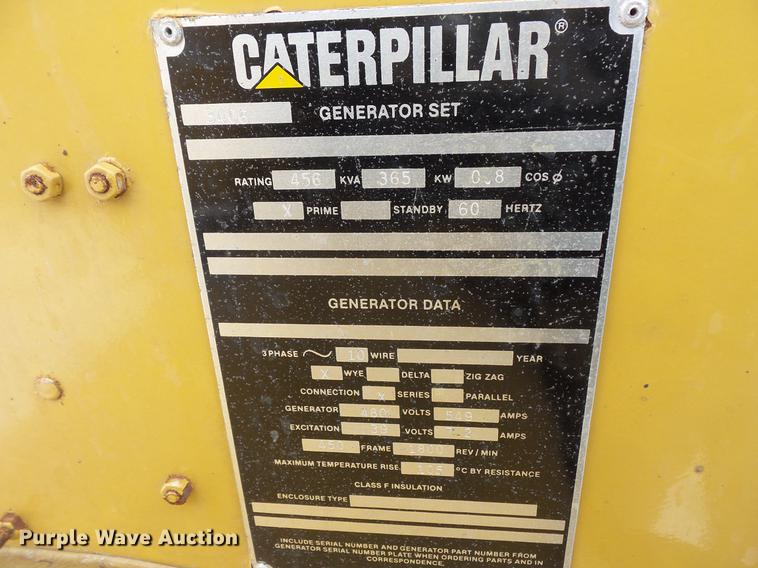 image for item EA9743 Caterpillar generator