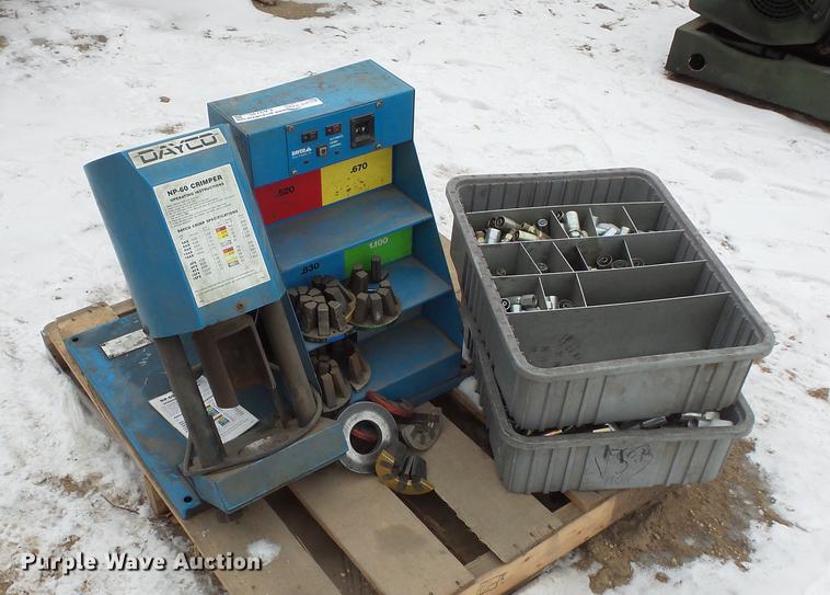 Dayco NP60 hydraulic hose end crimper in Toronto, SD Item EA9745