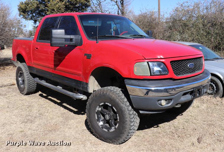 image for item EC9472 2001 Ford F150 Lariat SuperCrew pickup trick