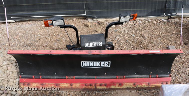 image for item EH9585 Hiniker snow plow