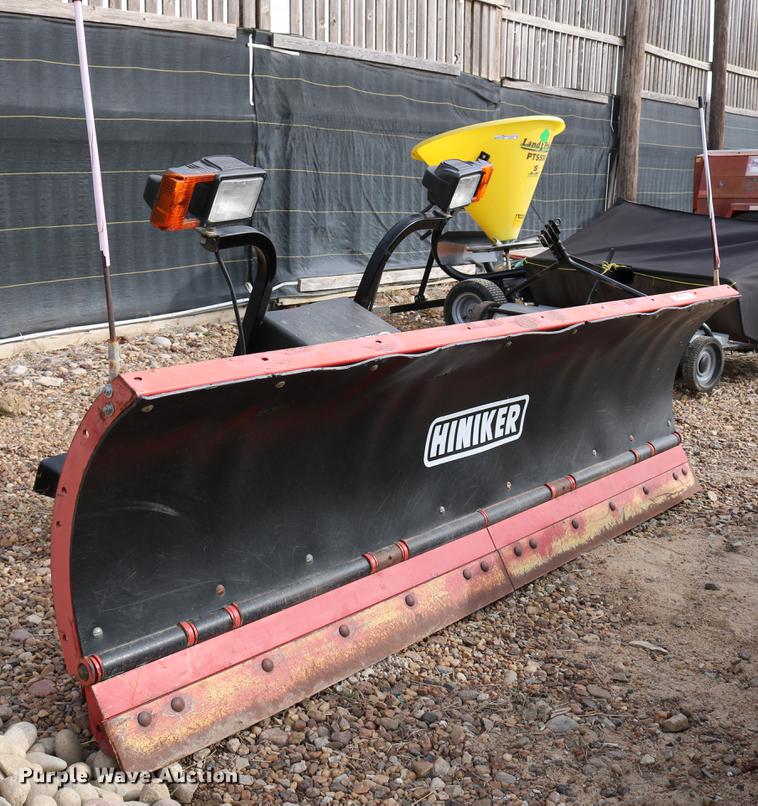 image for item EH9585 Hiniker snow plow