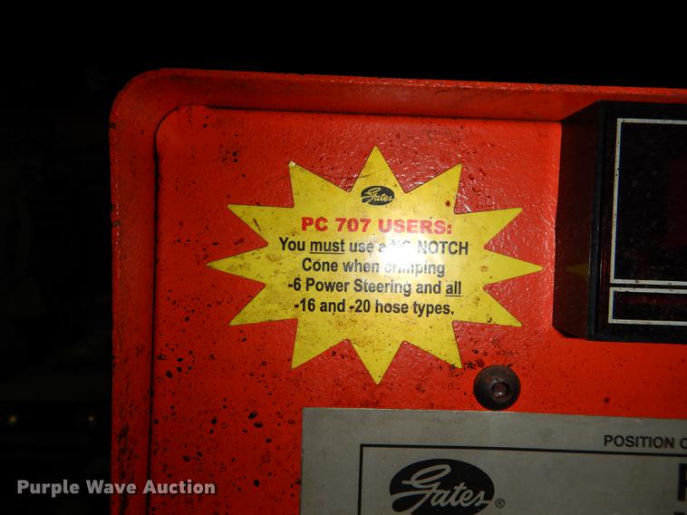 image for item EN9005 Gates Power Crimp 707 crimper