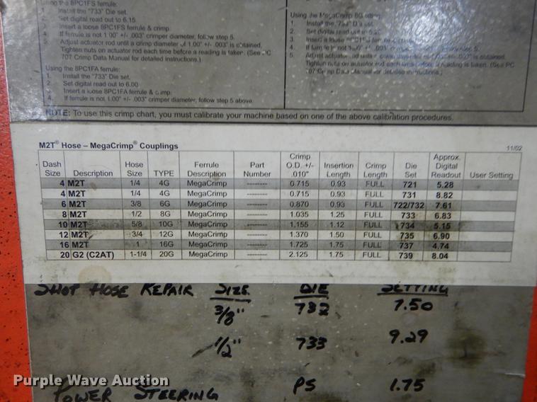 image for item EN9005 Gates Power Crimp 707 crimper