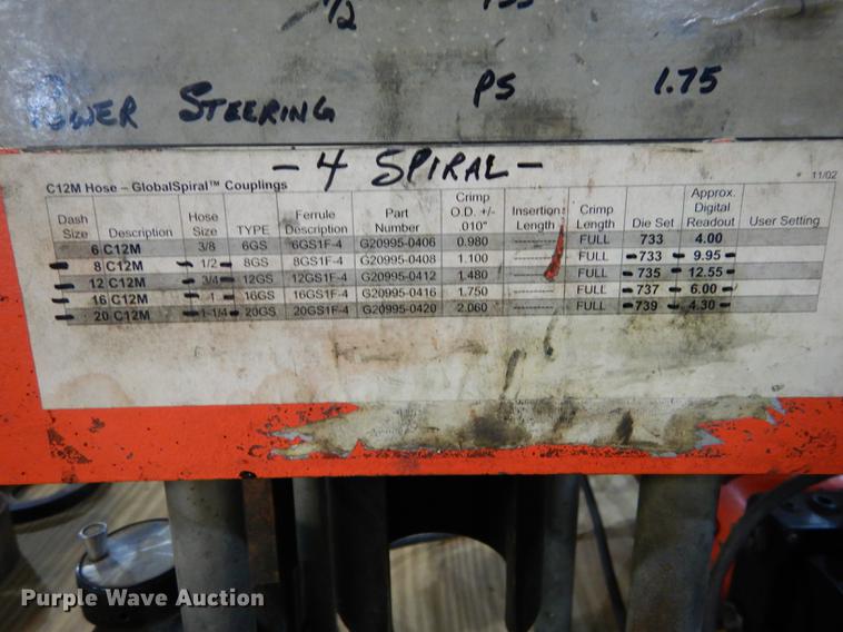 image for item EN9005 Gates Power Crimp 707 crimper