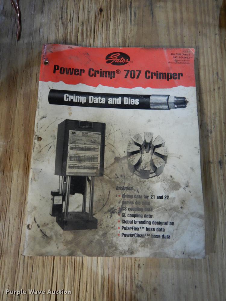 image for item EN9005 Gates Power Crimp 707 crimper