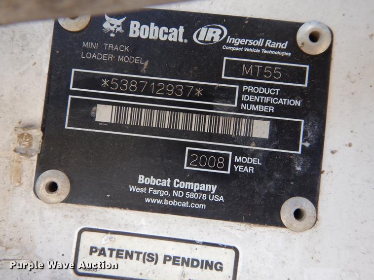 image for item EN9056 2008 Bobcat MT55 compact utility loader