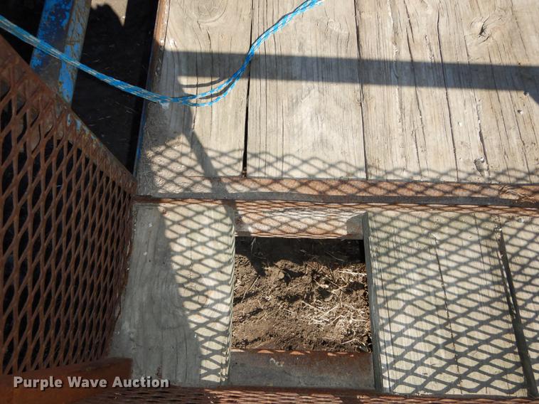 image for item EN9062 Shop built tilt deck trailer