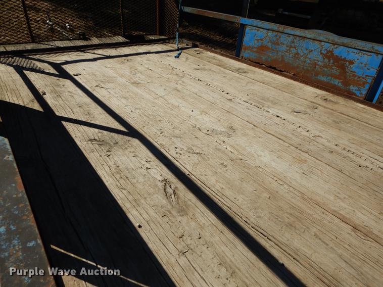 image for item EN9062 Shop built tilt deck trailer