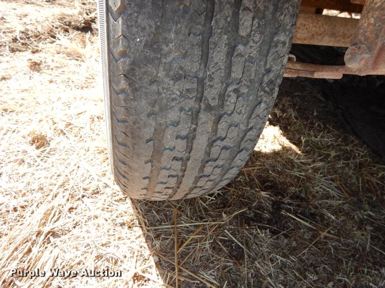 image for item EN9062 Shop built tilt deck trailer