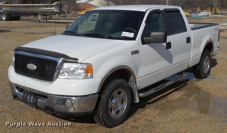 image for item L5653 2007 Ford F150 SuperCrew pickup truck